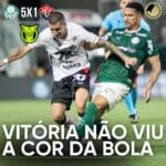 Palmeiras goleia Vitória por 5 a 1 em partida da Série A