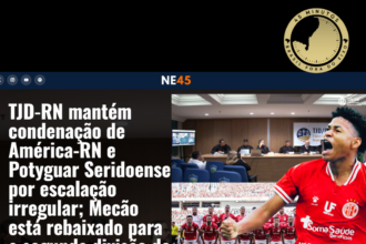 TJD-RN confirma punição e América-RN é rebaixado para a Segunda Divisão do Campeonato Potiguar
