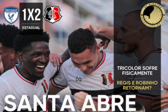 Santa Cruz bate Decisão fora de casa e leva vantagem para jogo de volta nas quartas do Pernambucano