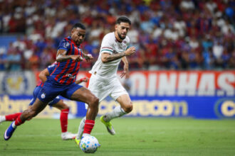 Bahia empata com Fluminense na Fonte Nova e interrompe série de vitórias