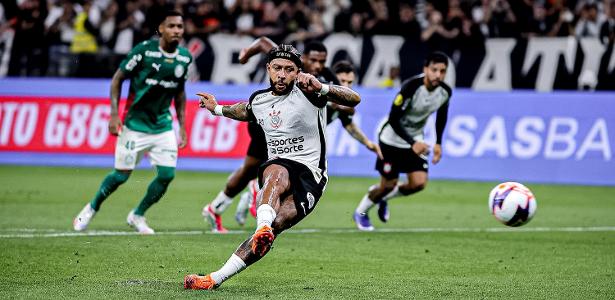 Palmeiras encerra sequência negativa em Itaquera e supera Corinthians apesar de domínio rival