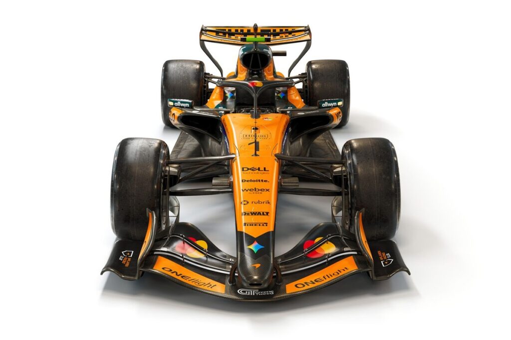 McLaren apresenta pintura oficial do MCL40 para temporada 2026 da Fórmula 1