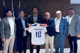 Fortaleza faz visita institucional à CBF e busca aproximação com Samir Xaud