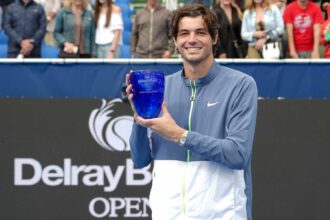 Fritz lidera chave com 13 norte-americanos no ATP de Delray Beach