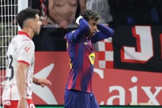 Girona vira sobre Barcelona, vence por 2 a 1 e recoloca Real Madrid na liderança da La Liga