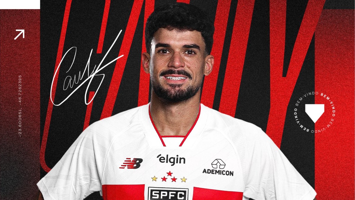 São Paulo confirma contratação do meia Cauly por empréstimo até dezembro
