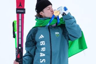 Ouro histórico de Lucas Braathen deve impulsionar esportes de inverno no Brasil, diz presidente da CBDN