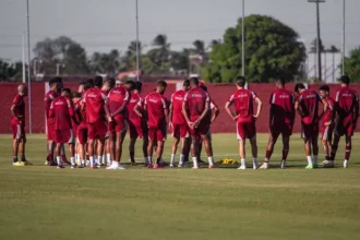 CRB encerra treinos e inicia concentração para o clássico contra o CSA pela semifinal do Alagoano