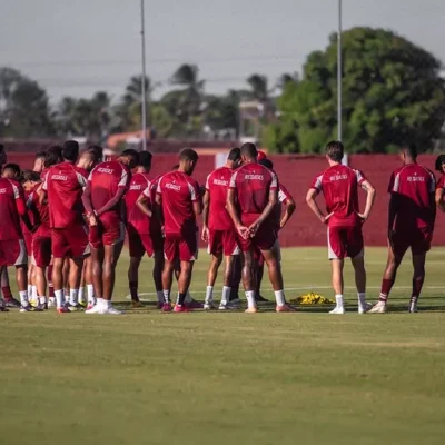 CRB encerra treinos e inicia concentração para o clássico contra o CSA pela semifinal do Alagoano