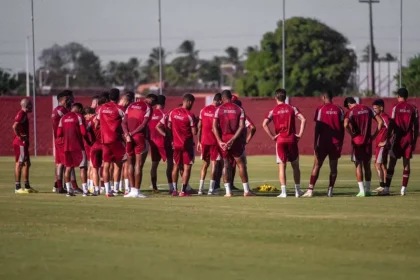 CRB encerra treinos e inicia concentração para o clássico contra o CSA pela semifinal do Alagoano