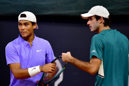 Heide e Guto Miguel entram como lucky losers e eliminam dupla cabeça 4 no Rio