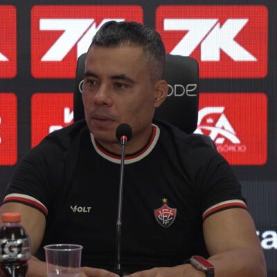 Jair Ventura detalha uso de Marinho após vitória do Vitória sobre o Bahia de Feira