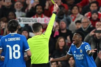Real Madrid encaminha à Uefa material sobre acusação de racismo contra Vinicius Júnior
