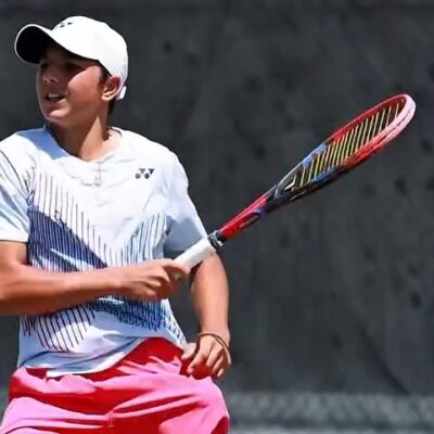 Adolescente ambidestro tira Karue Sell nas oitavas do ITF M15 de Naples
