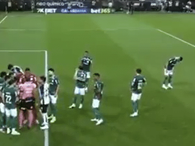 Andreas Pereira fica livre de julgamento por danificar marca do pênalti em Corinthians x Palmeiras