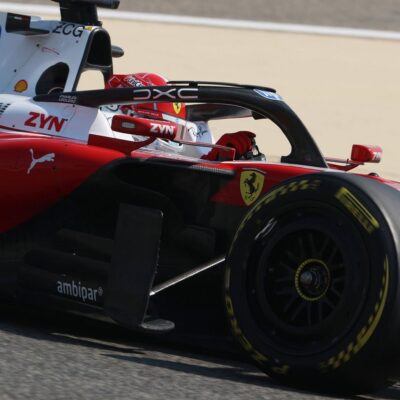 Leclerc lidera última manhã de testes da F1 2026, enquanto Aston Martin enfrenta nova falha