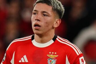 Benfica leva Prestianni a Madri mesmo com suspensão provisória da UEFA