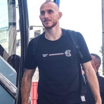 Santa Cruz confirma que Ianson está bem após pancada na cabeça e seguirá 72 horas em repouso