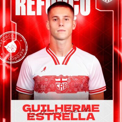 CRB oficializa chegada do meia Guilherme Estrella, ex-Vasco