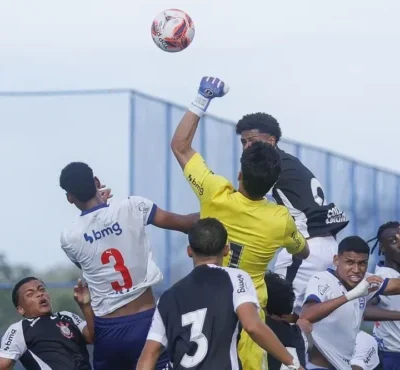 Bahia sai na frente, cede empate ao Corinthians e continua sem vencer no Brasileiro Sub-20