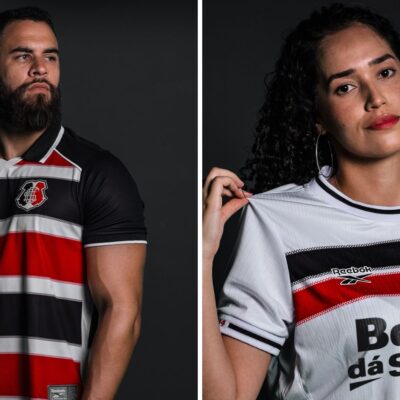 Santa Cruz apresenta primeiros uniformes fabricados pela Reebok