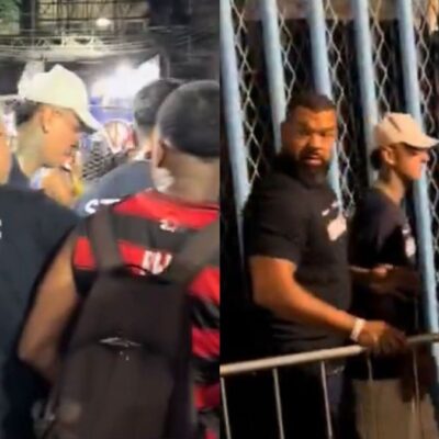 Polêmica na Folia: Erick Pulgar se envolve em confusão na Sapucaí antes de decisão do Flamengo