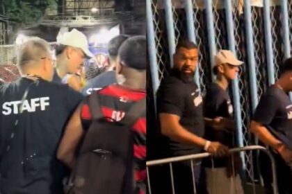 Polêmica na Folia: Erick Pulgar se envolve em confusão na Sapucaí antes de decisão do Flamengo
