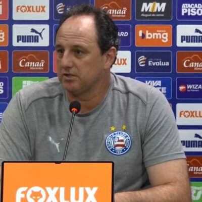 Rogério Ceni lamenta vaias após Bahia 4 x 2 Juazeirense e cita efeito na concentração dos atletas