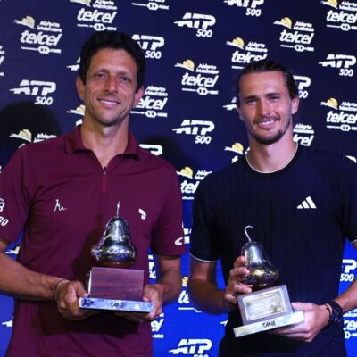 Marcelo Melo levanta o terceiro troféu em Acapulco ao lado de Alexander Zverev