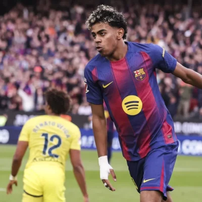 Hat-trick de Lamine Yamal garante vitória do Barcelona sobre o Villarreal