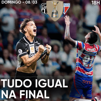 Fortaleza e Ceará empatam no primeiro jogo da final do Cearense 2026