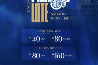 Confiança abre venda de ingressos para o primeiro jogo da final do estadual