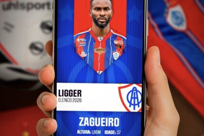 Itabaiana confirma a chegada do zagueiro Ligger para o restante da temporada 2026