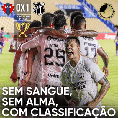 Vitória do Ceará sobre o Maranhão garante vaga na 4ª fase da Copa do Brasil