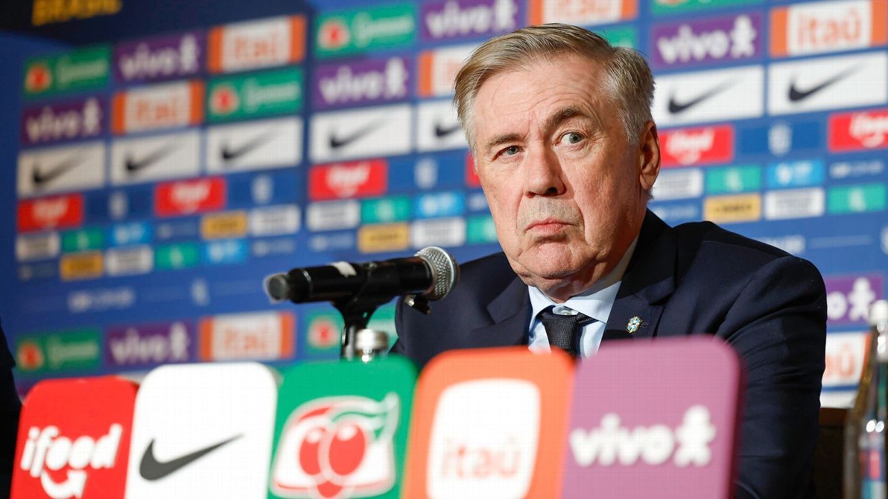 Três dos 10 brasileiros mais valiosos seguem fora da lista quase certa de Ancelotti para a Copa - Imagem do artigo