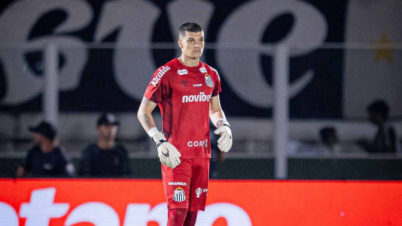 Goleiro Gabriel Brazão comenta propostas, evolução de Neymar e pressão antes de Santos x Corinthians - Imagem do artigo