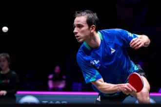 Calderano é eliminado por Félix Lebrun nas quartas do WTT Champions de Chongqing