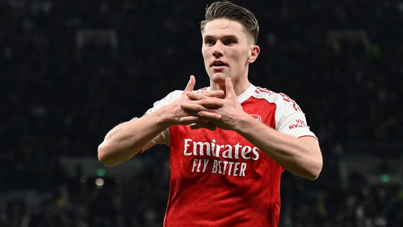 Arsenal marca nos acréscimos, derrota Everton e dispara na ponta da Premier League - Imagem do artigo
