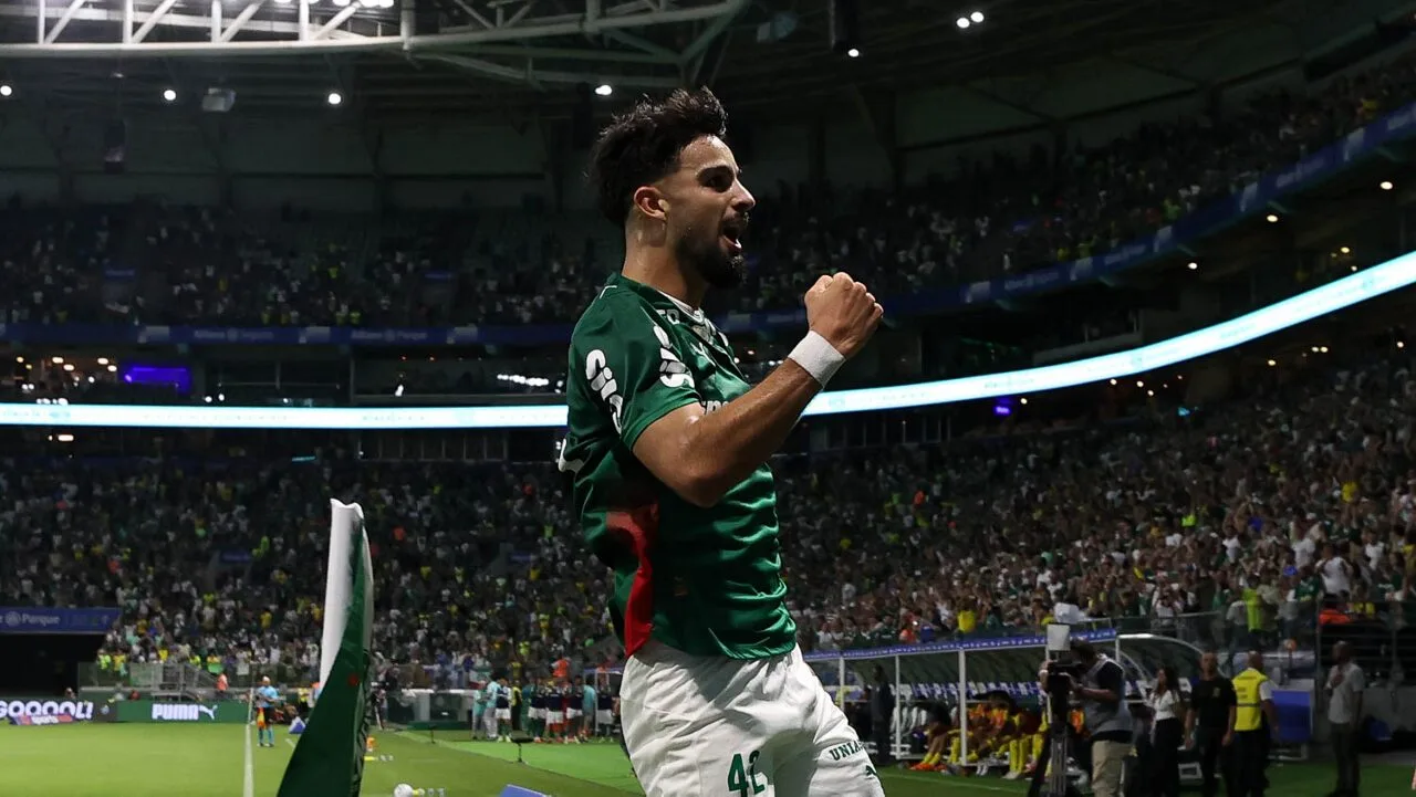 Flaco López marca, Palmeiras derrota Mirassol e assume a ponta do Brasileirão - Imagem do artigo