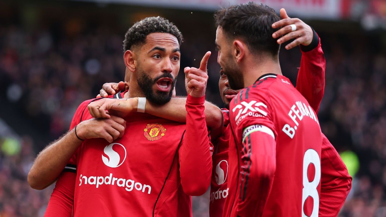 Manchester United vence Aston Villa em Old Trafford e encosta no Manchester City - Imagem do artigo