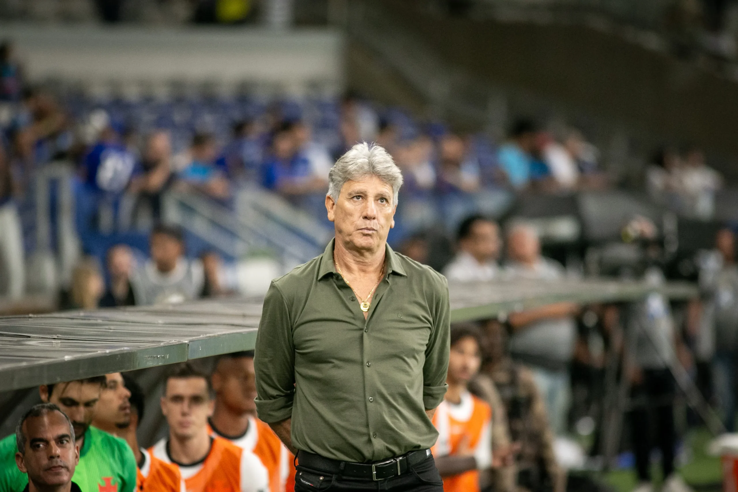 Renato Gaúcho valoriza empate do Vasco e minimiza expulsão de Cauan Barros no Mineirão - Imagem do artigo