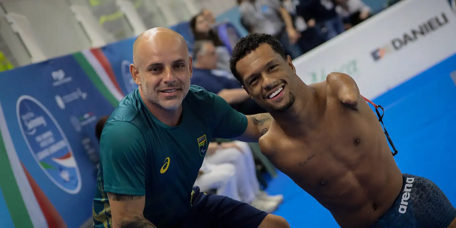 Gabrielzinho fatura cinco medalhas e comanda Brasil na etapa italiana do World Series de natação paralímpica - Imagem do artigo