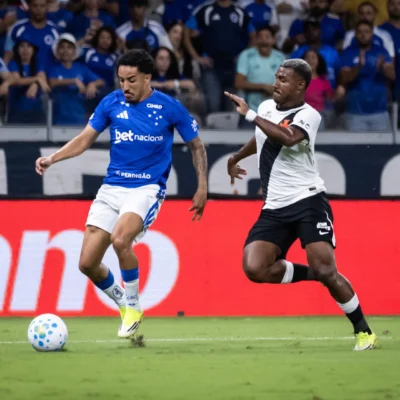 Cruzeiro empata com Vasco nos acréscimos em duelo de seis gols no Mineirão