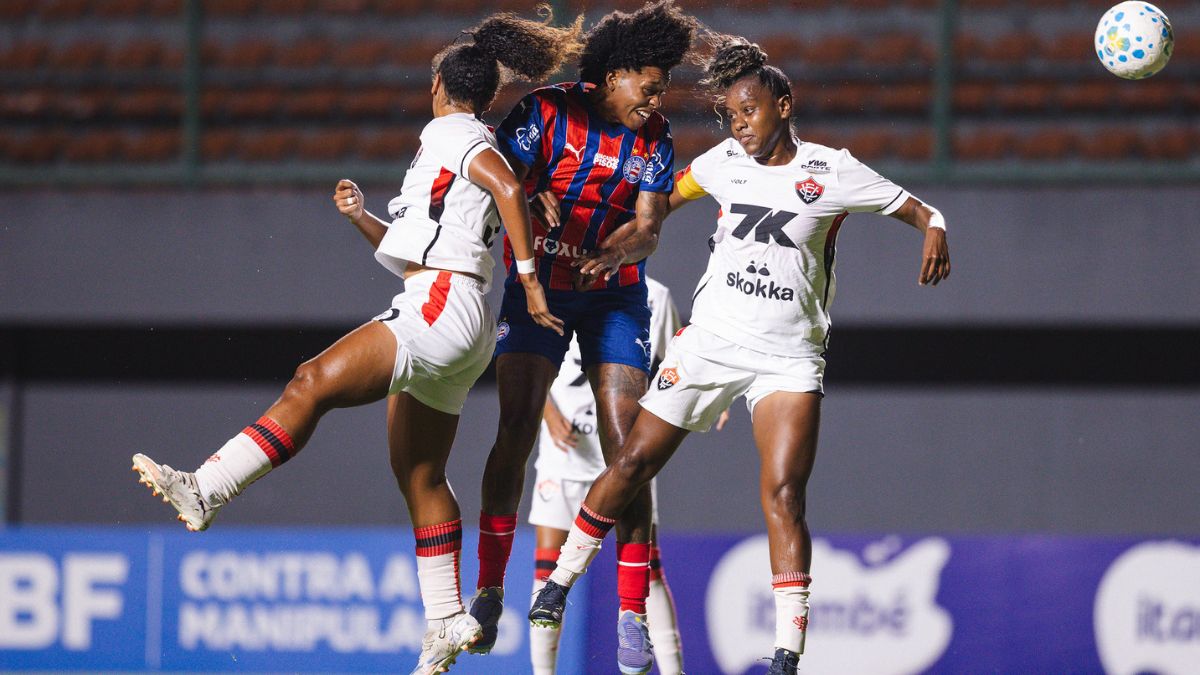 Bahia supera Vitória por 3 a 2 e conquista o primeiro Ba-Vi do Brasileirão Feminino - Imagem do artigo