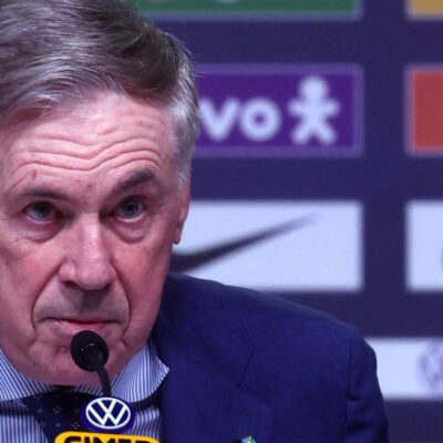 Ancelotti chama oito estreantes para penúltimo teste da Seleção antes da Copa