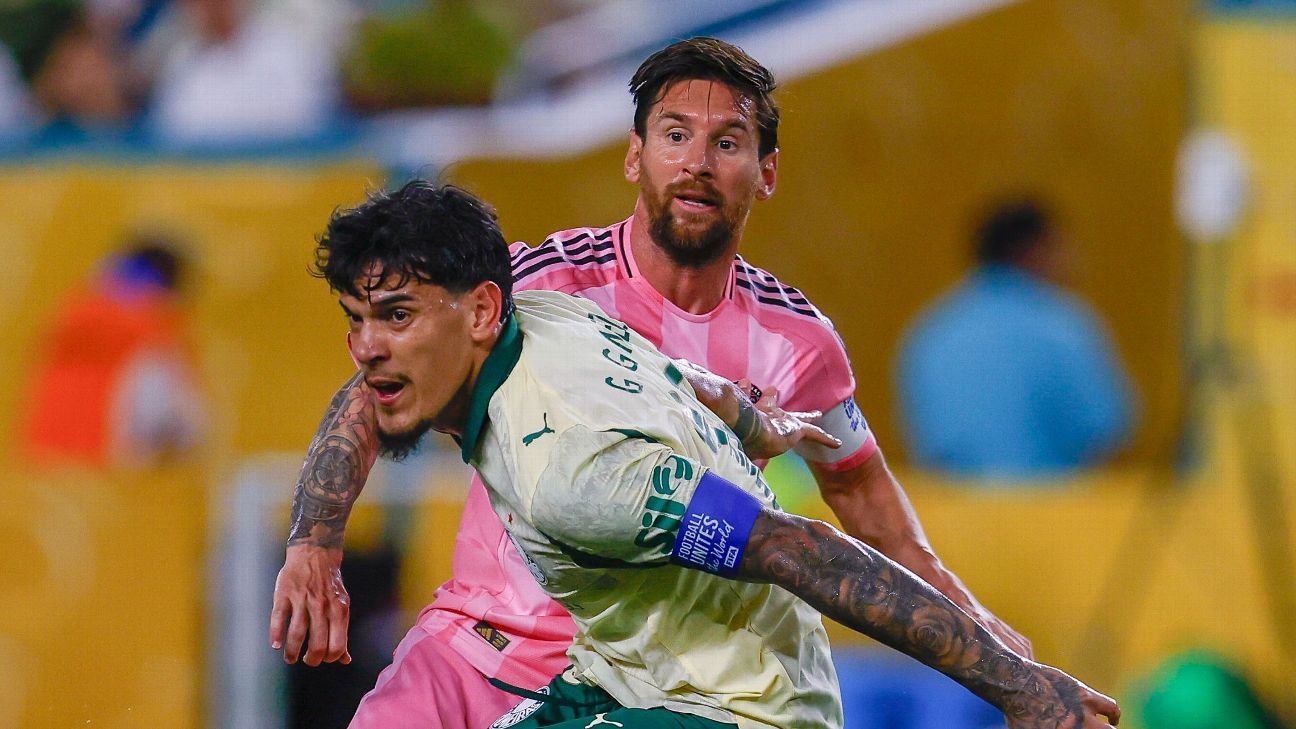 Palmeiras faz parte do grupo de 24 clubes que nunca sofreram gol de Messi - Imagem do artigo