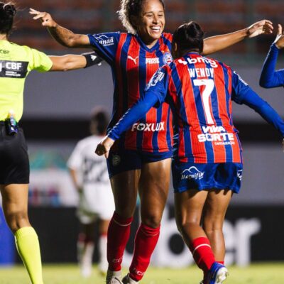 Bahia vence Vitória por 3 a 2 e conquista primeira vitória no Brasileiro Feminino