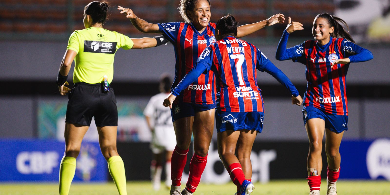 Bahia vence Vitória por 3 a 2 e conquista primeira vitória no Brasileiro Feminino - Imagem do artigo