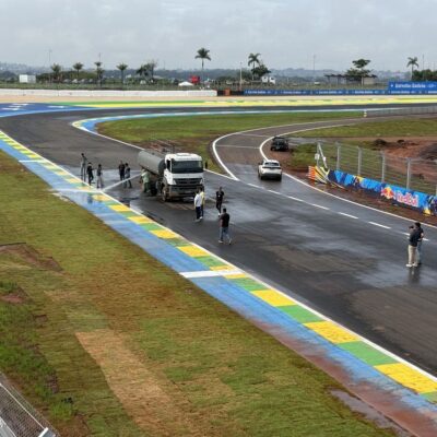 Chuvas fortes deixam equipes da MotoGP apreensivas na chegada ao Autódromo de Goiânia