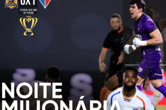 Fortaleza avança com vitória sobre o Nova Iguaçu; Ceará supera o São Bernardo nos pênaltis e se classifica na Copa do Brasil